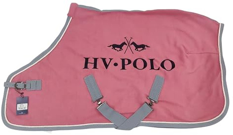HV Polo Fleecedecke HVPSasha Think pink Abschwitzdecke : 135 Gesamtlänge (Rücken 100cm)
