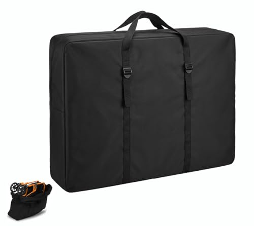 Rollstuhl Transporttasche 600D Wasserdicht Rollator Reisetasche, 110x74x28cm Faltbare Rollstuhl Tasche für Rollstuhl, Elektroroller & Scooter