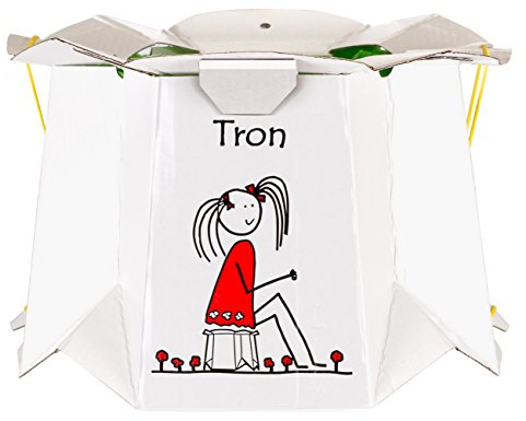 Zapa Pot jetable pour enfant Tron (blanc)