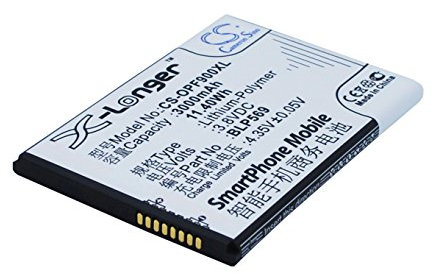 CS-OPF900XL Battery 3000mAh compatible with [OPPO] Find 7, Find 7 Lite, 7a, Oppo X9000, X9006, X9006 LTE, X9007, X9070, X9076, X9077 replaces BLP569, BLP575