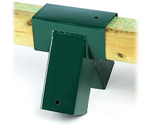 Gartenpirat Schaukelverbinder (1 Stück) grün für Vierkantholz 9x9 cm Schaukel selber Bauen