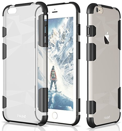 IMABAO iPhone 6 Case, Flexible Great Grip Heavy Duty Shockproof [Drop Protection] Slim Case with Premium Scratch Resistant Coated Surface for iPhone 6 6S 4.7