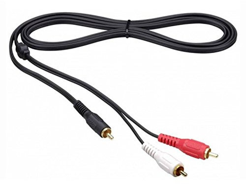 THOMSON Câble Doubleur Audio RCA vers 2X RCA KBA203G 2m Noir Neuf