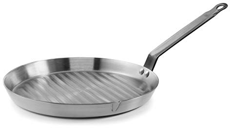 Lacor 63725 - Asador Ferrum Hierro, 26 cm, Gris