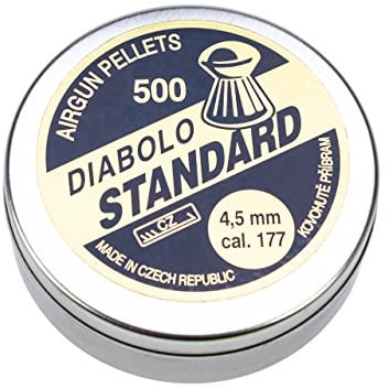 InnoMar Standard Bulldog Diabolos im Kal. 4,5mm - 500 Stück - halbrund - 500 Stück