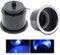 Maso Porte-gobelet à LED, 12 V, lampe LED bleue pour bateau, camion, voiture, camping-car