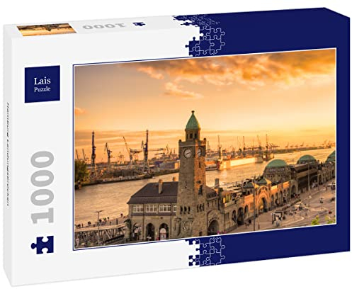 Lais Puzzle Hamburg Landungsbrücken 1000 Teile