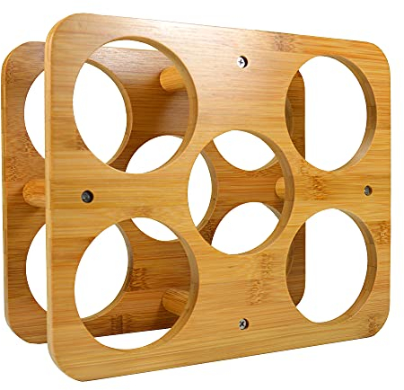 Jocca 3059 Porte-Bouteilles en Bambou Multicolore Taille Unique