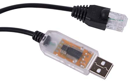 Suamdoen USB auf RJ45 RS485 Serielles Programmierkabel für Delta IFD6500 Communication RS485 Adapter-Konverterkabel unterstützt Win10