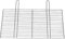 BitWa Grille de cuisson robuste en acier inoxydable 50 x 40 cm - Grille de barbecue en acier inoxydable pour les amateurs et les cuisiniers amateurs pour griller sur barbecue ou cheminée