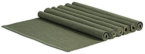 Nicola Spring Baumwollstoff -Taschen - Grün - Packung Von 6