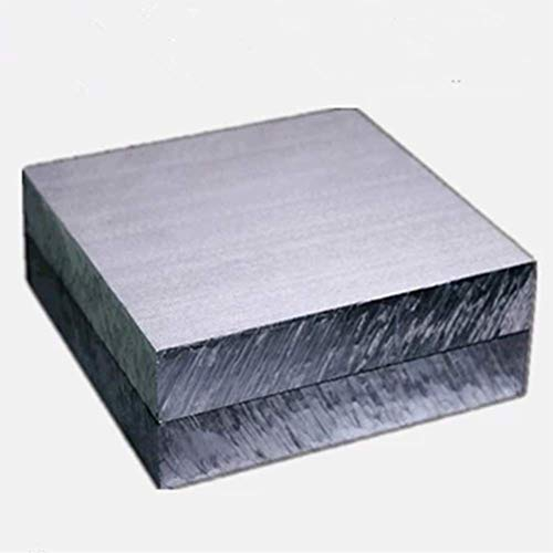 Placa de aluminio de alta pureza, placa de aluminio puro, resistencia a la corrosión 6 mm x 100 mm x 100 mm