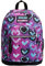 SEVEN Rucksack New FIT Glossy Girl Backpack für Schule, Uni & Freizeit, Geräumige Schultasche für Teenager, Mädchen und Jungen, mit Trinkflaschenfach, rosa, italienisches Design