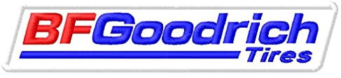 Masterpatch Aufnäher für Fans Goodrich BF Patch Racer Racing Biker Motorrad Motobike Parche Bordado Brodé Patch écusson Toppa Ricamata