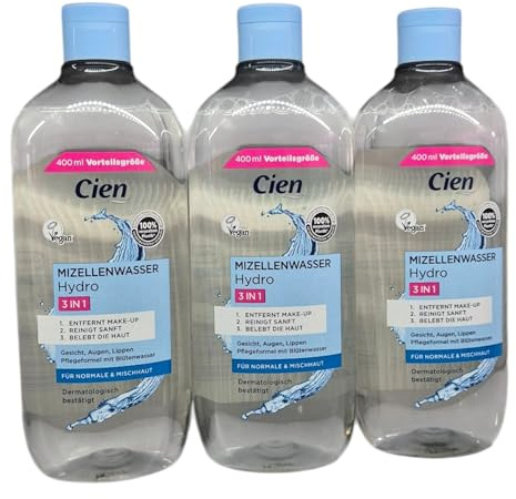 Cien MIzellen Wasser Erfrischend 3x 250 ml
