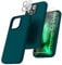 TOCOL Silicone for iPhone 13 Pro Case 6.1-Inch, Liquid Silicone Multi-Color Slim Silky-Soft Touch Anti-Scratch Shockproof Protective Phone Cover, Teal