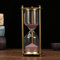 Reloj de arena, reloj de arena de 60 minutos, temporizador de reloj de arena, decoración de reloj de arena, reloj de arena grande, para el hogar, escritorio, decoración de oficina