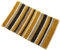 Olivia Rocco Padstow Stripe Bathmat Comfort To Your Bathroom Super Soft Absorbent Bath Shower Mats Washable Dry Fast Durable Classic Design, 50x80cm, Ochre