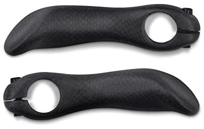 Lenkergriffe Fahrrad Griffe Fahrrad lenkergriffe mit hörnchen MTB Mountainbike Griffe RXL SL 1 Paar 22.2mm 3K matt fahrradgriff