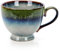 TELANKS Large Coffee Cup, 500 ml Large Cup, Cappuccino Cups, Stoneware Cup, Ceramic Coffee Cup, Porcelain Coffee Cup, Tea Cup with Handle, Coffee Mug Stoneware