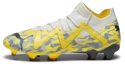 Puma Future Ultimate FG/AG 107355-04, Men Football Boots, Yellow, 45 EU