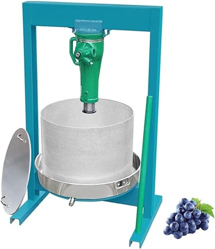 HACSYP Pressoir a Fruit Presse-Raisin, Presse-Agrumes à jus d'orange à Presser à la Main, Presse à Miel en Acier Inoxydable Easy Press, for la Fabrication de Miel et de jus de vin