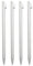 Lot de 4 stylets de rechange pour écran tactile Nintendo 3DS XL (ancienne version) Blanc