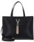 VALENTINO Divina Shopping Bag Nero/Gold