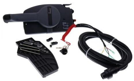 Galloparts Caja de control remoto para abrir 703-48272-12 703-48272-13 compatible con Yamaha 4 tiempos fueraborda 2001 Control remoto Assy 60TLRZ 70TLRZ 90TJRZ 90TLRZ C40TLRZ C50TLRZ F100TLRZ
