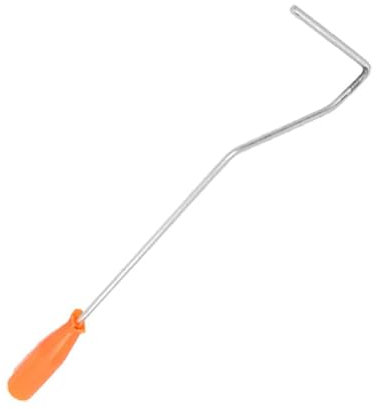 Farbrollerrahmen, 37 cm, professioneller Farbrollergriff mit langem Metallstab-Design, passend für 10,2 cm große Walzen