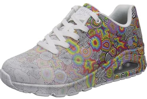 Skechers Damen Sneaker UNO, Mehrfarbig, Größe 37.5 EU