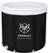 ZENNEST Ice Tub Round PRO 90 cm — Baignoire froide extérieure gonflable et pliable, bain de glace pour cryothérapie – Design allemand avec isolation 6 couches et eBook inclus