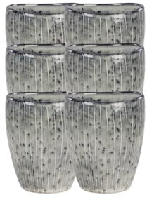 broste Copenhagen Nordic SEA Becher ohne Henkel 0,25 l Set6