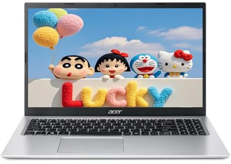 acer Aspire Laptop, 15.6 FHD(1920x1080) LCD Display, Intel i5-1135G7, 12GB DDR4 RAM, 512GB PCIe SSD, Webcam, HDMI, RJ45, Wi-Fi 6, Windows 11 Home, Silver, TWE Mouse Pad