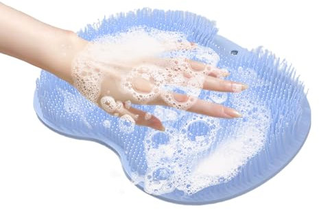 Massage d'épurateur de douche, tapis de massage des pieds | Tapis de bain rougeâtre - Tappuca non slip tant de bain pour le dos, les bras, le pied, idéal pour les femmes et les hommes