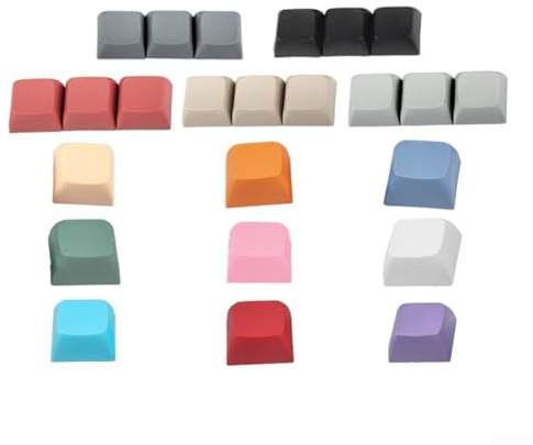 XDA Lot de 20 capuchons de touches pour claviers mécaniques vibrants et accrocheurs (orange)