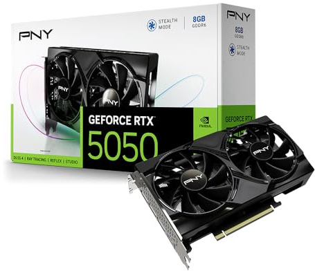 PNY Carte Graphique GeForce RTX™ 5050 8Go Dual Fan DLSS 4
