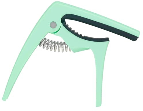 Gitarren Capo mit Stimmgerät, Universell für E und Akustikgitarre, Abs | Trendig und Portabel, Einstellbare Spannung, Zuverlässige Nutzung, für Instrumente und Ukulele Geeignet