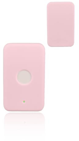 Silicone Case for Apple iPhone Air MagSafe Power Bank Charger - Shockproof Dustproof Soft Cover, Anti-Scratch Protective Skin Sleeve (Pink)