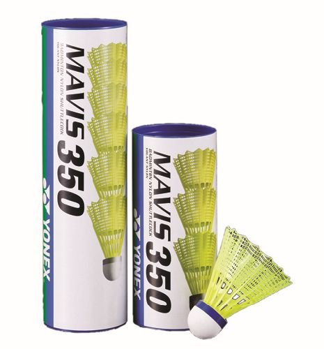 YONEX Badmintonbälle Mavis 350S, gelb (Stück)