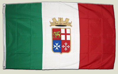 Flagge Italien Marine - 90 x 150 cm