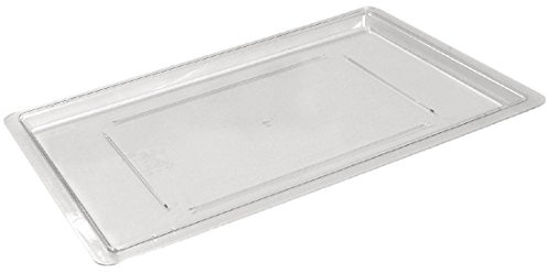 Vogue Polycarbonate Lid for CG986 CG987 | Locks in freshness to prevent cross-contamination while allowing safe, space-saving stacking in busy kitchens.