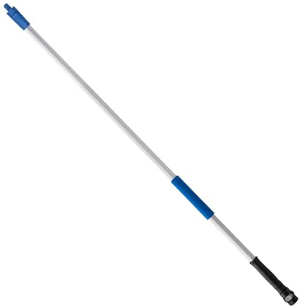 Unger Professioneller Lock-On 121,9 cm Wasserfluss HydroPower Pole – kompatibel mit Unger Lock-On Wasserflussbürsten, Reinigungsmitteln, Verlängerungsstange, Verwendung mit Rakel, Schrubber oder