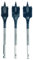 Bosch Professional Coffret de 3x Mèches plates SelfCut Speed (Bois, 1/4 inch Hex Shank, Ø 20/22/25 mm, Accessoire Perceuse à percussion)