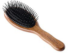 ACCA KAPPA Classic Oval Detangling Hair Brush with Handcrafted Kotibé Wood