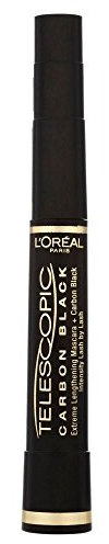 L'Oréal Paris Telescopic Mascara - Carbon Black - Packung mit 2