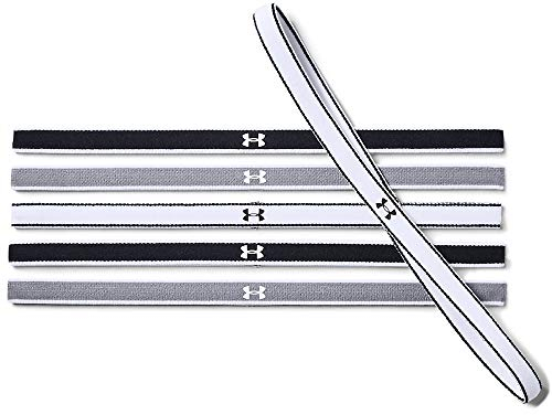 Under Armour Damen UA Mini Headbands (6pk), 6er-Pack elastische Haarbänder, rutschfeste Stirnbänder für Frauen im praktischen 6er-Set