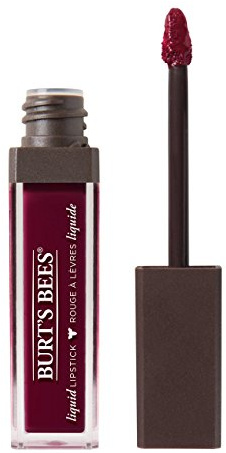 Burt's Bees Moisturising Full Coverage Liquid Lipstick, 5.95 g, Wine Waters