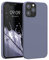 kwmobile Handyhülle für iPhone 12 Hülle/iPhone 12 Pro Hülle - Silikon Handy Case - weiche Oberfläche - kabelloses Laden - Lavendelgrau