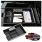Ruiya Kompatibel mit Dodge RAM 1500 2009-2018 Mittelkonsole Aufbewahrungsbox, RAM Armlehne Organizer Tray Mittelarmlehne Handschuhfach Mittelkonsole Organizer RAM Zubehör Mittelkonsole Ablagefach